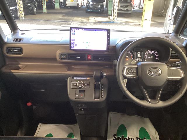 ムーヴキャンバスセオリーＧ衝突被害軽減ブレーキ　横滑り防止装置　オートハイビーム　アイドリングストップ　ステアリングスイッチ　オートライト　キーフリー　オートエアコン　ナビ　ドラレコ　パノラマカメラ　ＥＴＣ　マット　バイザー（岐阜県）の中古車