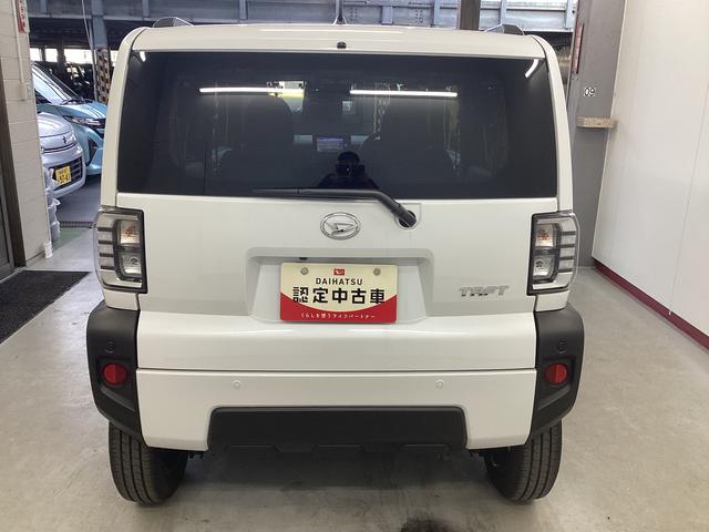 タフトＧターボ衝突被害軽減ブレーキ　横滑り防止装置　オートハイビーム　アイドリングストップ　ステアリングスイッチ　オートライト　キーフリーシステム　オートエアコン　ナビ　ドラレコ　パノラマカメラ　ＥＴＣ　マット（岐阜県）の中古車