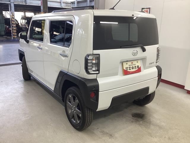 タフトＧターボ衝突被害軽減ブレーキ　横滑り防止装置　オートハイビーム　アイドリングストップ　ステアリングスイッチ　オートライト　キーフリーシステム　オートエアコン　ナビ　ドラレコ　パノラマカメラ　ＥＴＣ　マット（岐阜県）の中古車