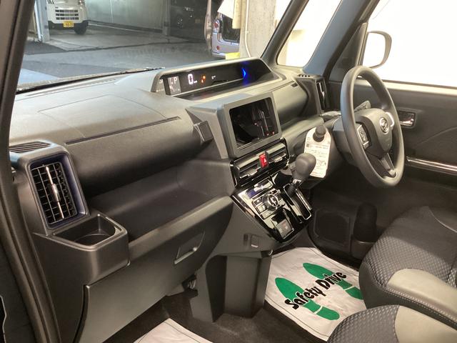 タントカスタムＸ衝突被害軽減ブレーキ　横滑り防止装置　オートハイビーム　アイドリングストップ　ステアリングスイッチ　オートライト　キーフリーシステム　オートエアコン　パノラマカメラ　マット　バイザー（岐阜県）の中古車