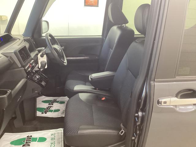 タントカスタムＸ衝突被害軽減ブレーキ　横滑り防止装置　オートハイビーム　アイドリングストップ　ステアリングスイッチ　オートライト　キーフリーシステム　オートエアコン　パノラマカメラ　マット　バイザー（岐阜県）の中古車