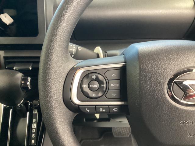 タントカスタムＸ衝突被害軽減ブレーキ　横滑り防止装置　オートハイビーム　アイドリングストップ　ステアリングスイッチ　オートライト　キーフリーシステム　オートエアコン　パノラマカメラ　マット　バイザー（岐阜県）の中古車