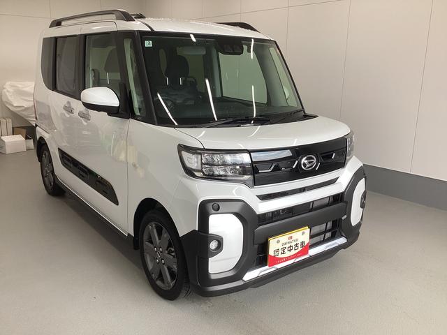 タントファンクロスターボ衝突被害軽減ブレーキ　横滑り防止装置　オートハイビーム　アイドリングストップ　ステアリングスイッチ　オートライト　キーフリーシステム　オートエアコン　ナビ　ドラレコ　パノラマカメラ　ＥＴＣ（岐阜県）の中古車