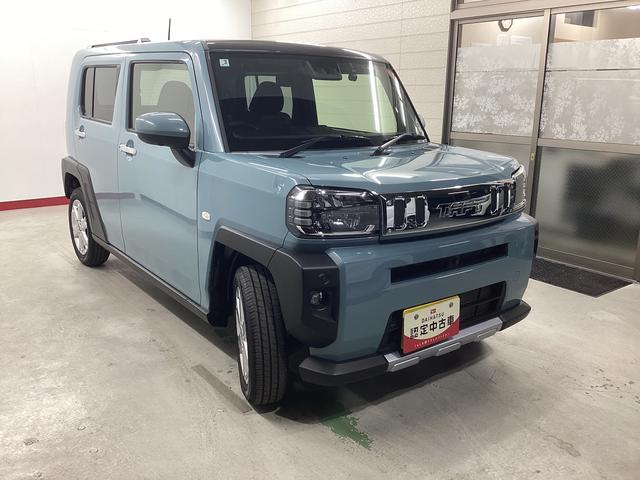 タフトＧ　クロムベンチャー衝突被害軽減ブレーキ　横滑り防止装置　オートハイビーム　アイドリングストップ　ステアリングスイッチ　オートライト　キーフリーシステム　オートエアコン　ナビ　ドラレコ　パノラマカメラ　ＥＴＣ　マット（岐阜県）の中古車