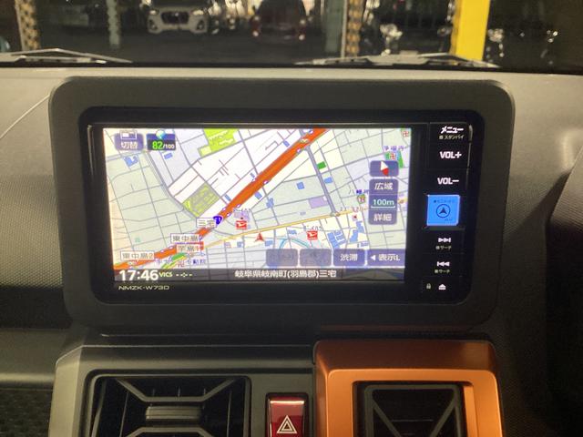 タフトＧ衝突被害軽減ブレーキ　横滑り防止装置　オートハイビーム　アイドリングストップ　ステアリングスイッチ　オートライト　キーフリーシステム　オートエアコン　ナビ　ドラレコ　バックカメラ　ＥＴＣ　マット（岐阜県）の中古車