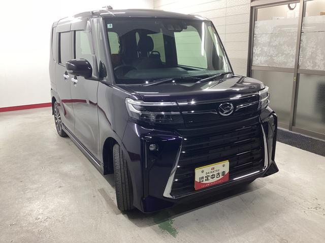 タントカスタムRS衝突被害軽減ブレーキ 横滑り防止装置 オートハイビーム アイドリングストップ ステアリングスイッチ オートライト キーフリー オートエアコン ナビ ドラレコ パノラマカメラ ETC マット バイザー(岐阜県)の中古車