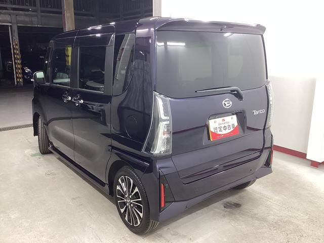 タントカスタムRS衝突被害軽減ブレーキ 横滑り防止装置 オートハイビーム アイドリングストップ ステアリングスイッチ オートライト キーフリー オートエアコン ナビ ドラレコ パノラマカメラ ETC マット バイザー(岐阜県)の中古車