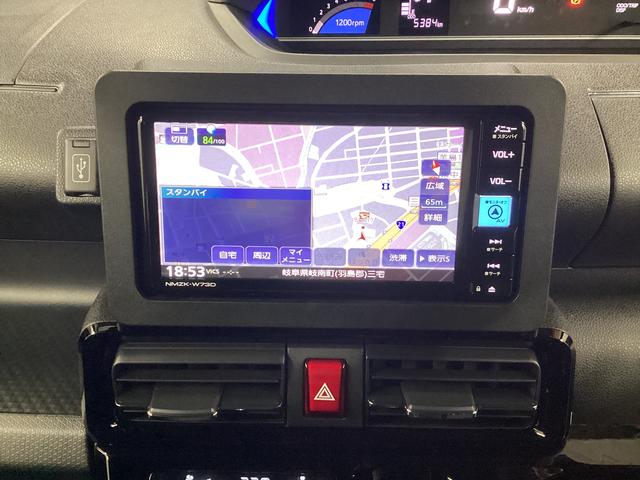 タントカスタムRS衝突被害軽減ブレーキ 横滑り防止装置 オートハイビーム アイドリングストップ ステアリングスイッチ オートライト キーフリー オートエアコン ナビ ドラレコ パノラマカメラ ETC マット バイザー(岐阜県)の中古車