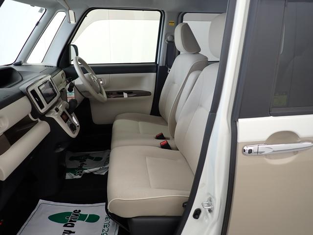 ムーヴキャンバスＧメイクアップ　ＳＡII衝突被害軽減ブレーキ　横滑り防止装置　アイドリングストップ　ステアリングスイッチ　オートライト　キーフリーシステム　オートエアコン　社外ナビ　バックカメラ　マット　バイザー（岐阜県）の中古車