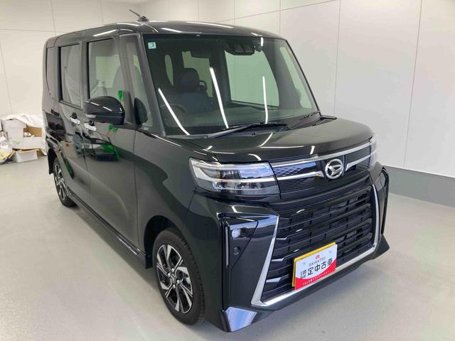 タントカスタムＸ衝突被害軽減ブレーキ　横滑り防止装置　４ＷＤ　オートハイビーム　アイドリングストップ　ステアリングスイッチ　オートライト　キーフリー　オートエアコン　ナビ　ドラレコ　パノラマカメラ　ＥＴＣ　マット（岐阜県）の中古車