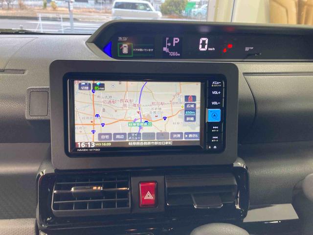 タントカスタムＸ衝突被害軽減ブレーキ　横滑り防止装置　４ＷＤ　オートハイビーム　アイドリングストップ　ステアリングスイッチ　オートライト　キーフリー　オートエアコン　ナビ　ドラレコ　パノラマカメラ　ＥＴＣ　マット（岐阜県）の中古車