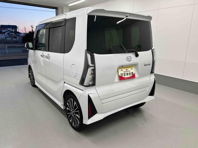 タントカスタムＲＳ衝突被害軽減ブレーキ　横滑り防止装置　オートハイビーム　アイドリングストップ　ステアリングスイッチ　オートライト　キーフリー　オートエアコン　ナビ　ドラレコ　パノラマカメラ　ＥＴＣ　マット　バイザー（岐阜県）の中古車