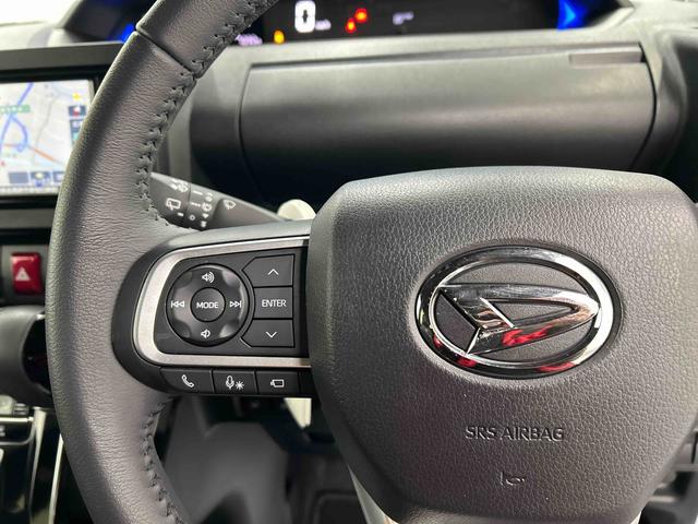 タントカスタムＲＳ衝突被害軽減ブレーキ　横滑り防止装置　オートハイビーム　アイドリングストップ　ステアリングスイッチ　オートライト　キーフリー　オートエアコン　ナビ　ドラレコ　パノラマカメラ　ＥＴＣ　マット　バイザー（岐阜県）の中古車