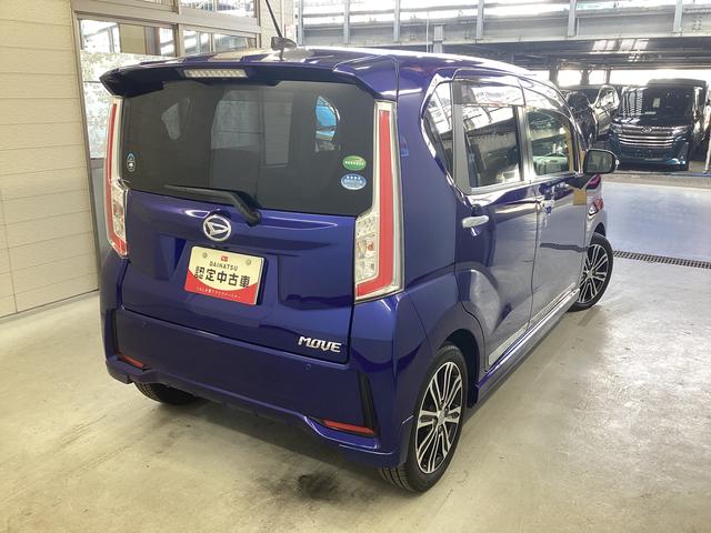 ムーヴカスタム　ＲＳ　ＳＡII衝突被害軽減ブレーキ　横滑り防止装置　４ＷＤ　アイドリングストップ　ステアリングスイッチ　オートライト　キーフリーシステム　オートエアコン　ナビ　ドラレコ　バックカメラ　ＥＴＣ　マット　バイザー（岐阜県）の中古車