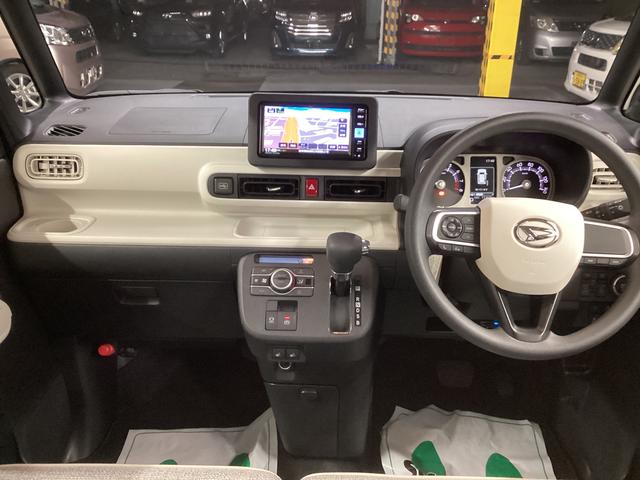 ムーヴキャンバスストライプスＧ衝突被害軽減ブレーキ　横滑り防止装置　４ＷＤ　オートハイビーム　アイドリングストップ　ステアリングスイッチ　オートライト　キーフリー　オートエアコン　ナビ　ドラレコ　バックカメラ　ＥＴＣ　マット（岐阜県）の中古車