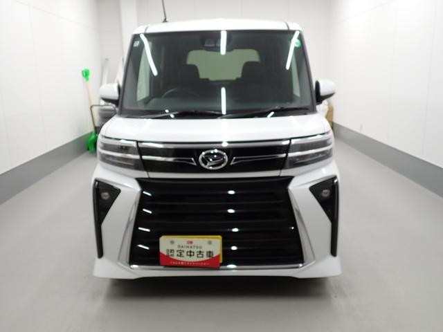 タントカスタムＸ衝突被害軽減ブレーキ　横滑り防止装置　オートハイビーム　アイドリングストップ　ステアリングスイッチ　オートライト　キーフリーシステム　オートエアコン　ディスプレイオーディオ　バックカメラ（岐阜県）の中古車