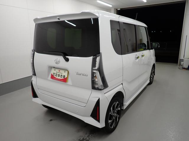 タントカスタムＸ衝突被害軽減ブレーキ　横滑り防止装置　オートハイビーム　アイドリングストップ　ステアリングスイッチ　オートライト　キーフリーシステム　オートエアコン　ディスプレイオーディオ　バックカメラ（岐阜県）の中古車