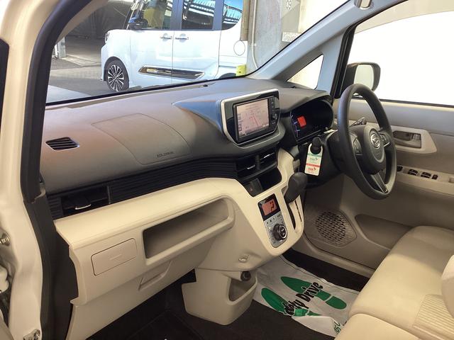 ムーヴＸ　ＳＡ衝突被害軽減ブレーキ　横滑り防止装置　アイドリングストップ　ステアリングスイッチ　オートライト　キーフリーム　オートエアコン　ナビ　社外ドラレコ　バックカメラ　ＥＴＣ　マット　バイザー（岐阜県）の中古車