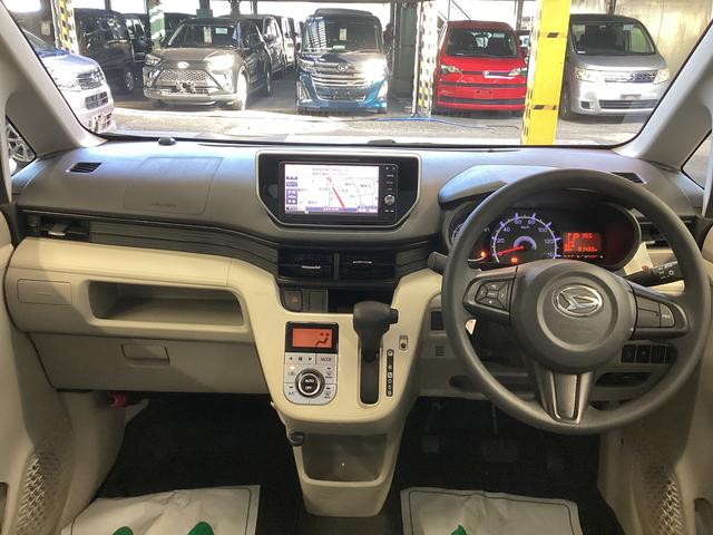 ムーヴＸ　ＳＡ衝突被害軽減ブレーキ　横滑り防止装置　アイドリングストップ　ステアリングスイッチ　オートライト　キーフリーム　オートエアコン　ナビ　社外ドラレコ　バックカメラ　ＥＴＣ　マット　バイザー（岐阜県）の中古車