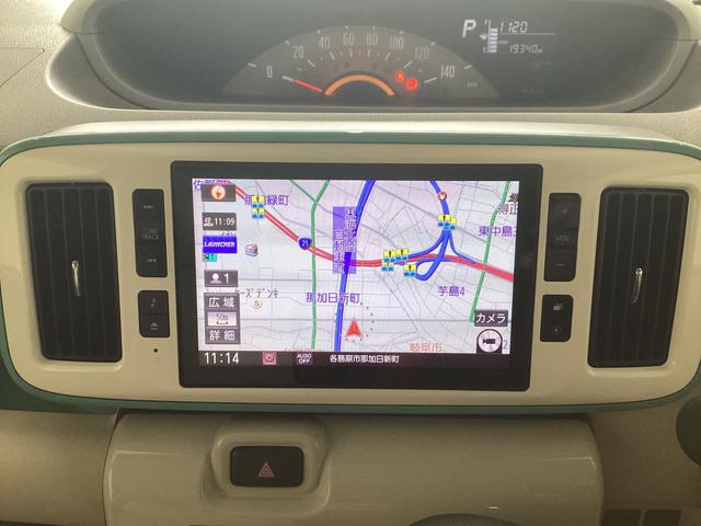 ムーヴキャンバスXメイクアップリミテッド SAIII衝突被害軽減ブレーキ 横滑り防止装置 オートハイビーム アイドリングストップ ステアリングスイッチ オートライト キーフリー オートエアコン ナビ ドラレコ パノラマカメラ ETC マット バイザー(岐阜県)の中古車