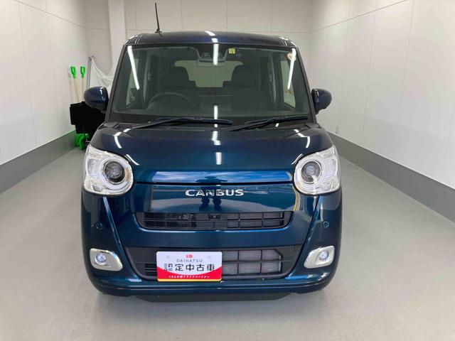 ムーヴキャンバスセオリーＧ衝突被害軽減ブレーキ　横滑り防止装置　オートハイビーム　アイドリングストップ　ステアリングスイッチ　オートライト　キーフリー　オートエアコン　ナビ　ドラレコ　パノラマカメラ　ＥＴＣ　マット　バイザー（岐阜県）の中古車