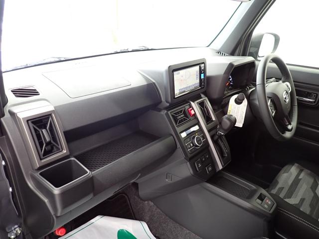 タフトG ダーククロムベンチャー衝突被害軽減ブレーキ 横滑り防止装置 オートハイビーム アイドリングストップ ステアリングスイッチ オートライト キーフリーシステム オートエアコン ナビ ドラレコ パノラマカメラ ETC マット(岐阜県)の中古車