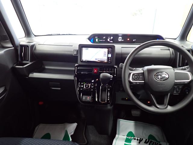 タントカスタムX衝突被害軽減ブレーキ 横滑り防止装置 オートハイビーム ステアリングスイッチ オートライト キーフリーシステム オートエアコン ナビ ドラレコ バックカメラ ETC マット(岐阜県)の中古車