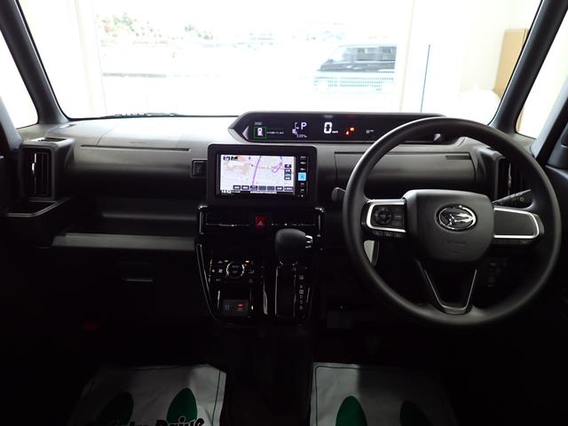 タントカスタムＸ衝突被害軽減ブレーキ　横滑り防止装置　オートハイビーム　アイドリングストップ　ステアリングスイッチ　オートライト　キーフリーシステム　オートエアコン　ナビ　ドラレコ　パノラマカメラ　ＥＴＣ　マット（岐阜県）の中古車