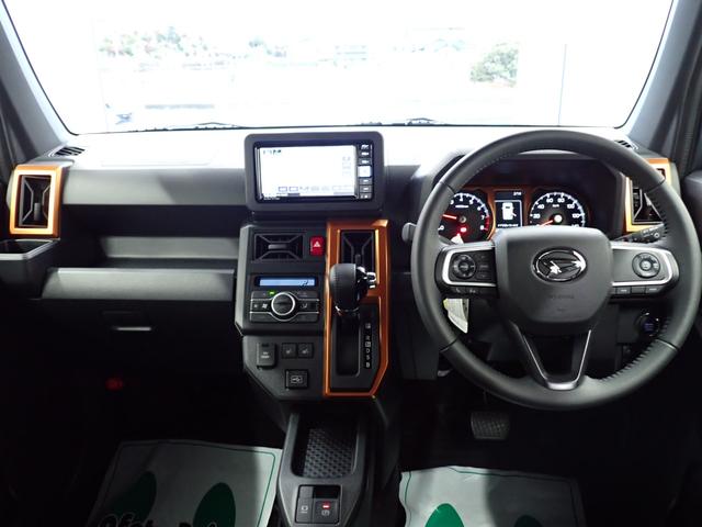 タフトＧ衝突被害軽減ブレーキ　横滑り防止装置　オートハイビーム　アイドリングストップ　ステアリングスイッチ　オートライト　キーフリーシステム　オートエアコン　ナビ　ドラレコ　バックカメラ　ＥＴＣ　マット（岐阜県）の中古車