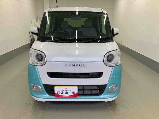 ムーヴキャンバスストライプスＧターボ衝突被害軽減ブレーキ　横滑り防止装置　オートハイビーム　アイドリングストップ　ステアリングスイッチ　オートライト　キーフリー　オートエアコン　ナビ　ドラレコ　パノラマカメラ　ＥＴＣ　マット　バイザー（岐阜県）の中古車