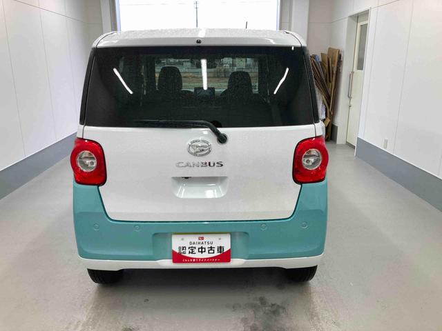 ムーヴキャンバスストライプスＧターボ衝突被害軽減ブレーキ　横滑り防止装置　オートハイビーム　アイドリングストップ　ステアリングスイッチ　オートライト　キーフリー　オートエアコン　ナビ　ドラレコ　パノラマカメラ　ＥＴＣ　マット　バイザー（岐阜県）の中古車