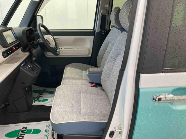 ムーヴキャンバスストライプスＧターボ衝突被害軽減ブレーキ　横滑り防止装置　オートハイビーム　アイドリングストップ　ステアリングスイッチ　オートライト　キーフリー　オートエアコン　ナビ　ドラレコ　パノラマカメラ　ＥＴＣ　マット　バイザー（岐阜県）の中古車