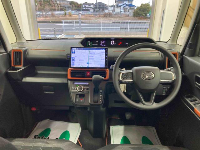 タントファンクロス衝突被害軽減ブレーキ 横滑り防止装置 オートハイビーム アイドリングストップ ステアリングスイッチ オートライト キーフリーシステム オートエアコン ナビ ドラレコ パノラマカメラ マット バイザー(岐阜県)の中古車