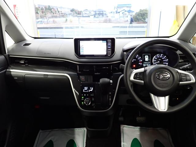 ムーヴカスタム X VS SAIII衝突被害軽減ブレーキ 横滑り防止装置 オートハイビーム アイドリングストップ ステアリングスイッチ オートライト キーフリー オートエアコン ナビ ドラレコ パノラマカメラ ETC マット バイザー(岐阜県)の中古車