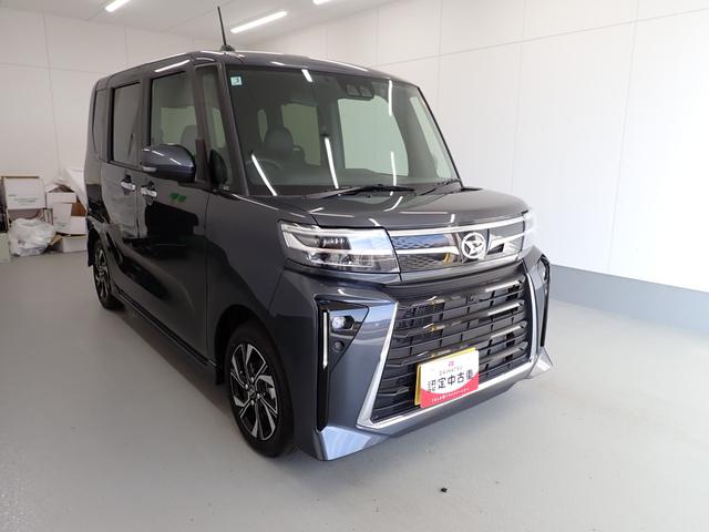 タントカスタムＸ衝突被害軽減ブレーキ　横滑り防止装置　オートハイビーム　アイドリングストップ　ステアリングスイッチ　オートライト　キーフリーシステム　オートエアコン　ナビ　ドラレコ　パノラマカメラ　ＥＴＣ　マット（岐阜県）の中古車