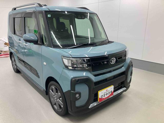 タントファンクロスターボ衝突被害軽減ブレーキ　横滑り防止装置　オートハイビーム　アイドリングストップ　ステアリングスイッチ　オートライト　キーフリー　オートエアコン　ナビ　ドラレコ　パノラマカメラ　ＥＴＣ　マット　バイザー（岐阜県）の中古車