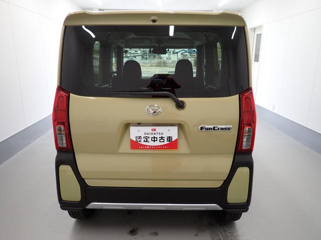 タントファンクロスターボ衝突被害軽減ブレーキ　横滑り防止装置　オートハイビーム　アイドリングストップ　ステアリングスイッチ　オートライト　キーフリー　オートエアコン　ナビ　ドラレコ　パノラマカメラ　ＥＴＣ　マット　バイザー（岐阜県）の中古車