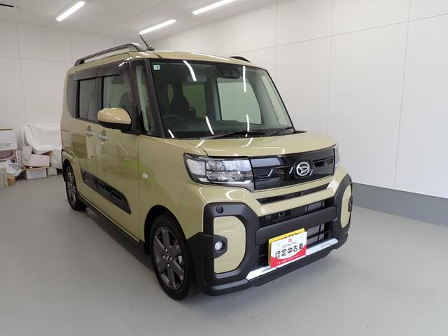 タントファンクロスターボ衝突被害軽減ブレーキ　横滑り防止装置　オートハイビーム　アイドリングストップ　ステアリングスイッチ　オートライト　キーフリー　オートエアコン　ナビ　ドラレコ　パノラマカメラ　ＥＴＣ　マット　バイザー（岐阜県）の中古車