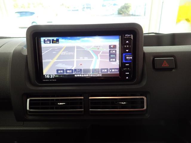 ハイゼットトラックジャンボエクストラ衝突被害軽減ブレーキ　横滑り防止装置　４ＷＤ　ＣＶＴ　エアコン　パワステ　ＬＥＤオートライト　オートハイビーム　アイドリングストップ　キーフリーシステム　ナビ　ドラレコ　バックカメラ　マット（岐阜県）の中古車