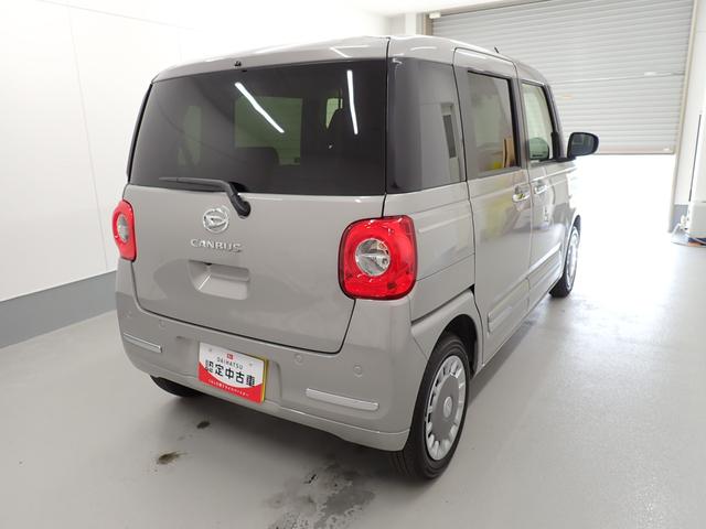 ムーヴキャンバスセオリーGターボ衝突被害軽減ブレーキ 横滑り防止装置 オートハイビーム アイドリングストップ ステアリングスイッチ オートライト キーフリーシステム オートエアコン ナビ ドラレコ パノラマカメラ ETC マット(岐阜県)の中古車