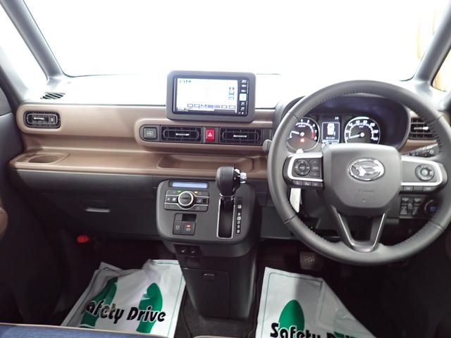 ムーヴキャンバスセオリーGターボ衝突被害軽減ブレーキ 横滑り防止装置 オートハイビーム アイドリングストップ ステアリングスイッチ オートライト キーフリーシステム オートエアコン ナビ ドラレコ パノラマカメラ ETC マット(岐阜県)の中古車