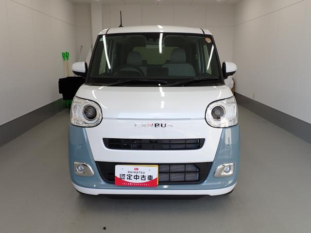 ムーヴキャンバスストライプスＧ衝突被害軽減ブレーキ　横滑り防止装置　オートハイビーム　アイドリングストップ　ステアリングスイッチ　オートライト　キーフリーシステム　オートエアコン　パノラマカメラ　マット　バイザー（岐阜県）の中古車