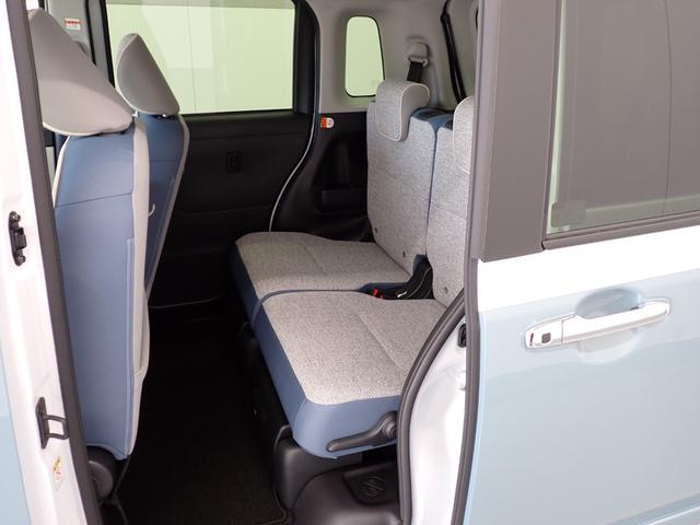 ムーヴキャンバスストライプスＧ衝突被害軽減ブレーキ　横滑り防止装置　オートハイビーム　アイドリングストップ　ステアリングスイッチ　オートライト　キーフリーシステム　オートエアコン　パノラマカメラ　マット　バイザー（岐阜県）の中古車