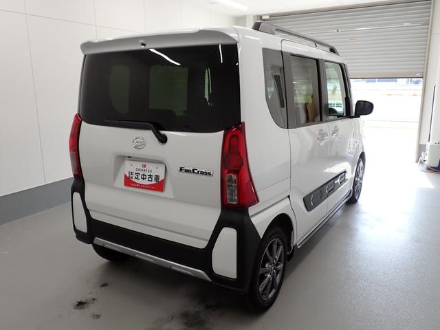 タントファンクロス衝突被害軽減ブレーキ　横滑り防止装置　オートハイビーム　アイドリングストップ　ステアリングスイッチ　オートライト　キーフリーシステム　オートエアコン　ナビ　ドラレコ　パノラマカメラ　ＥＴＣ　マット（岐阜県）の中古車