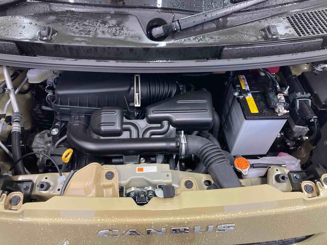 ムーヴキャンバスセオリーＧ衝突被害軽減ブレーキ　横滑り防止装置　オートハイビーム　アイドリングストップ　ステアリングスイッチ　オートライト　キーフリーシステム　オートエアコン　パノラマカメラ　マット　バイザー（岐阜県）の中古車