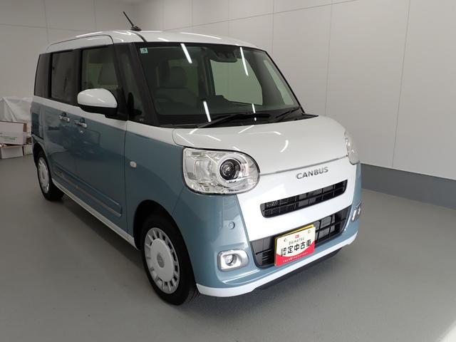 ムーヴキャンバスストライプスＧ衝突被害軽減ブレーキ　横滑り防止装置　オートハイビーム　アイドリングストップ　ステアリングスイッチ　オートライト　キーフリー　オートエアコン　ナビ　ドラレコ　バックカメラ　ＥＴＣ　マット　バイザー（岐阜県）の中古車