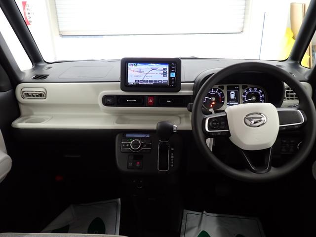 ムーヴキャンバスストライプスＧ衝突被害軽減ブレーキ　横滑り防止装置　オートハイビーム　アイドリングストップ　ステアリングスイッチ　オートライト　キーフリー　オートエアコン　ナビ　ドラレコ　バックカメラ　ＥＴＣ　マット　バイザー（岐阜県）の中古車