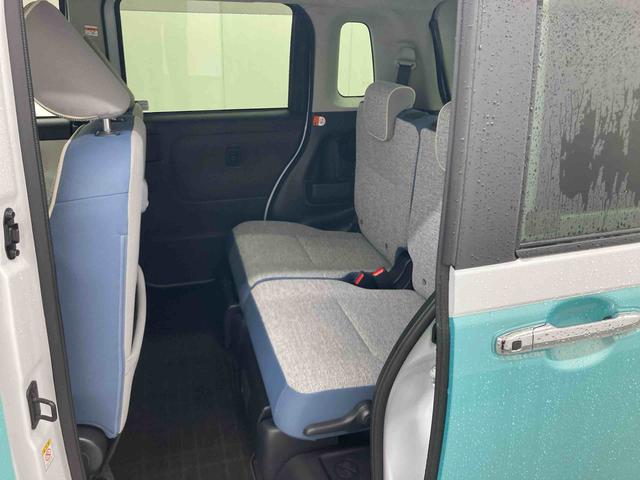 ムーヴキャンバスストライプスＧ衝突被害軽減ブレーキ　横滑り防止装置　オートハイビーム　アイドリングストップ　ステアリングスイッチ　オートライト　キーフリーシステム　オートエアコン　パノラマカメラ　マット　バイザー（岐阜県）の中古車