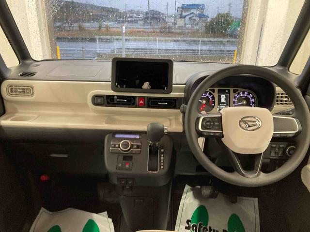 ムーヴキャンバスストライプスＧ衝突被害軽減ブレーキ　横滑り防止装置　オートハイビーム　アイドリングストップ　ステアリングスイッチ　オートライト　キーフリーシステム　オートエアコン　パノラマカメラ　マット　バイザー（岐阜県）の中古車