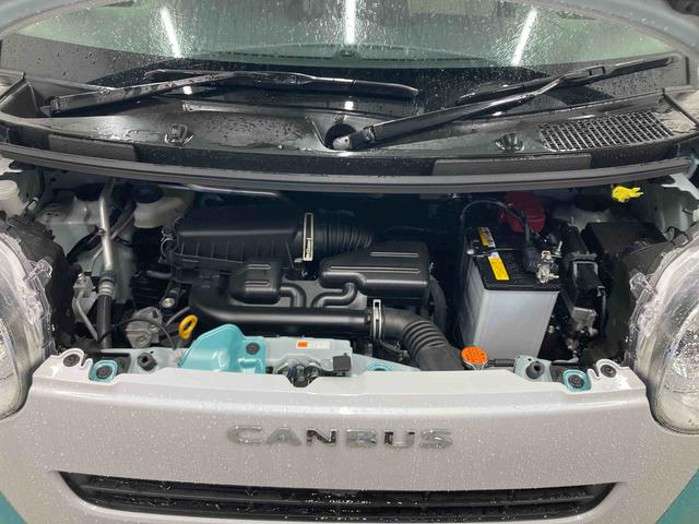 ムーヴキャンバスストライプスＧ衝突被害軽減ブレーキ　横滑り防止装置　オートハイビーム　アイドリングストップ　ステアリングスイッチ　オートライト　キーフリーシステム　オートエアコン　パノラマカメラ　マット　バイザー（岐阜県）の中古車